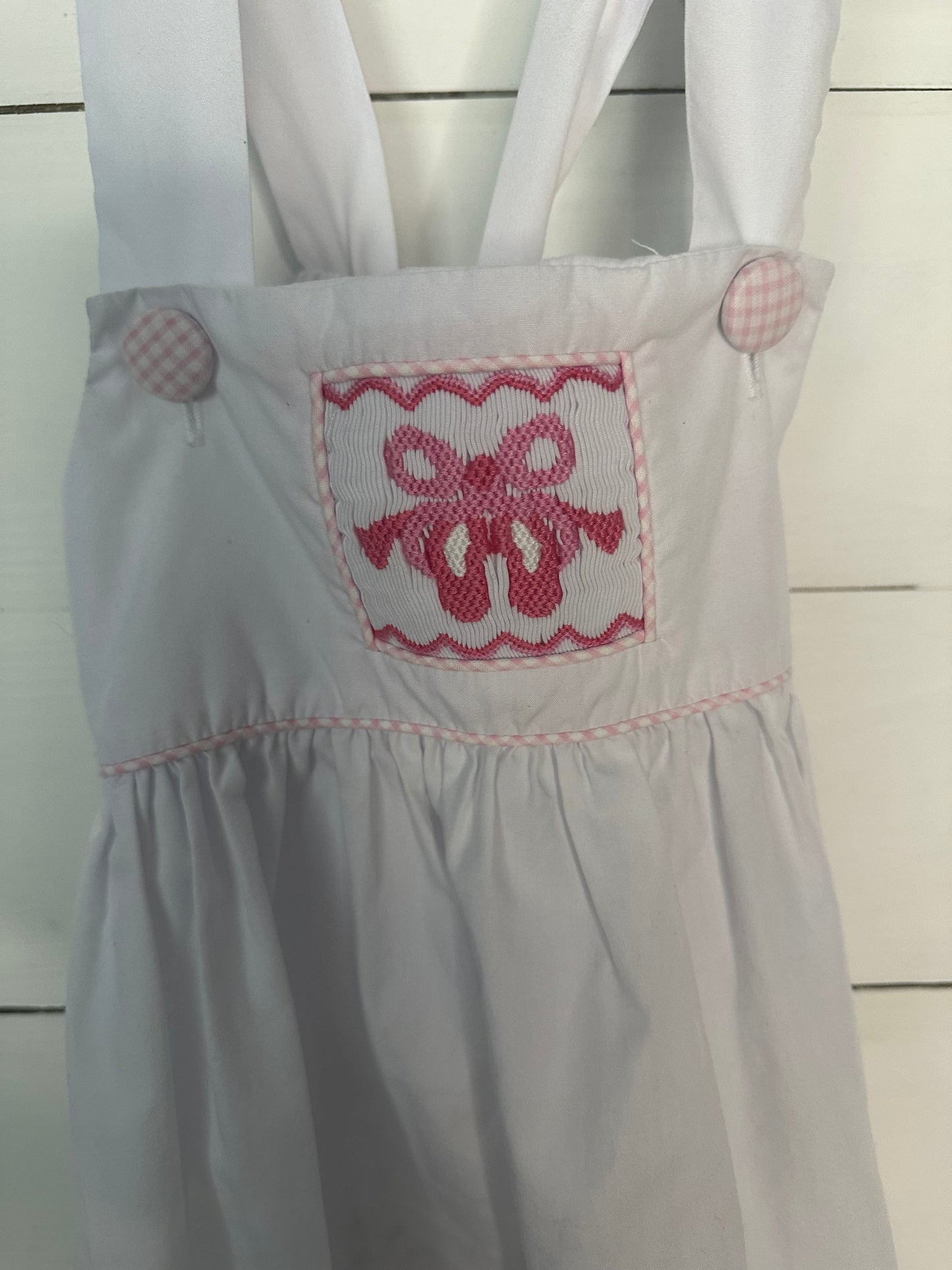 4T - Paty Cake Kids Ballerina Smocked Baby Doll Top