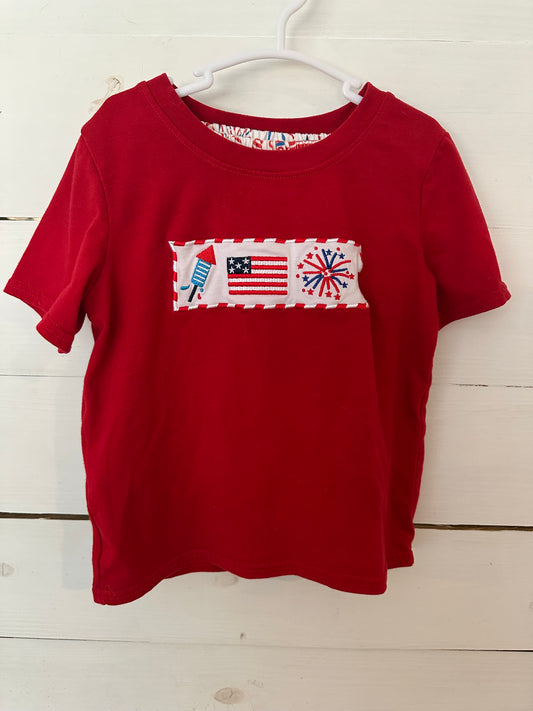 5 - Abby & Evie 4th of July 2 Piece Outfit