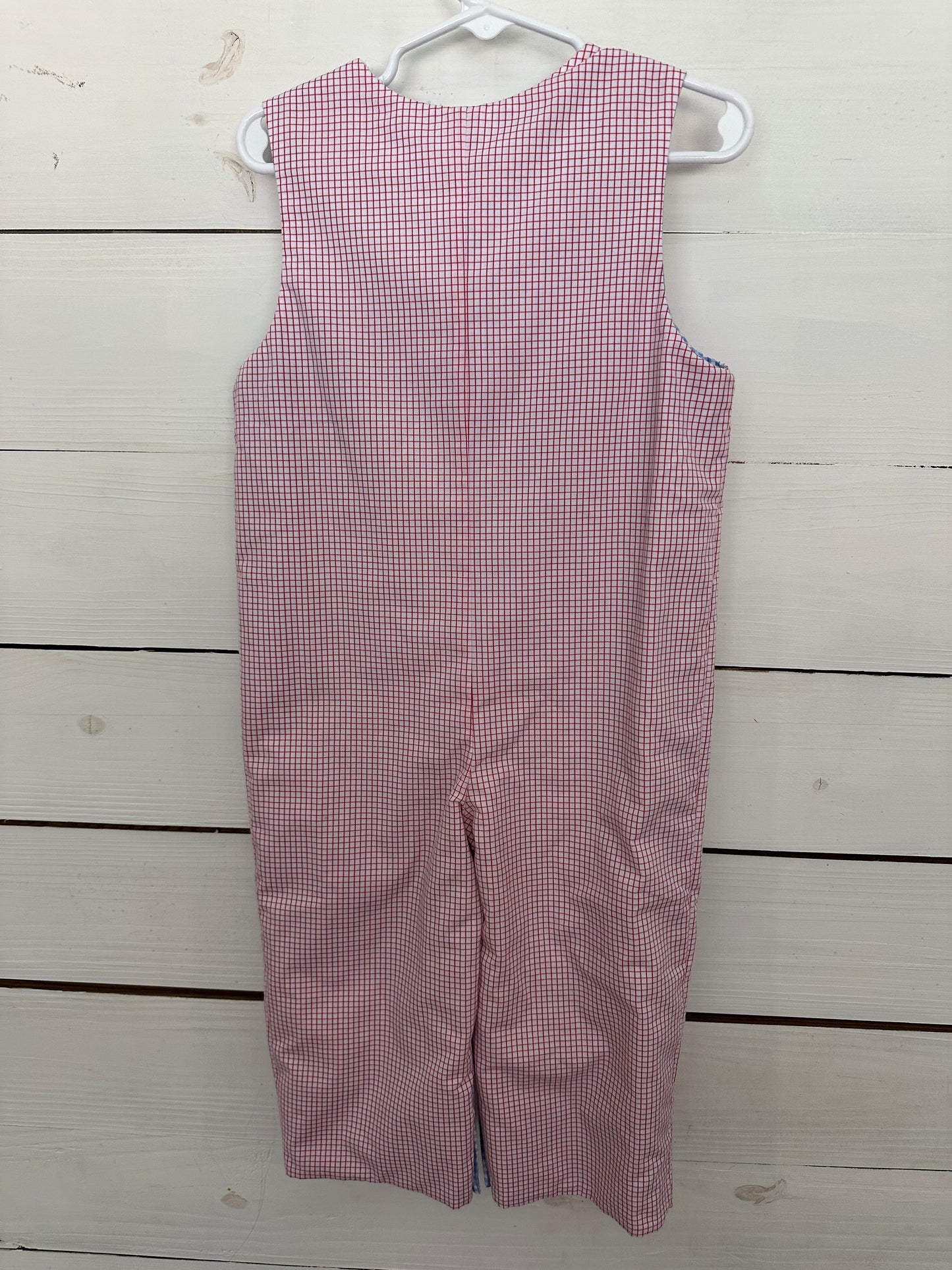 2T- Stitchy Fish Reversible Longalls - Santa and Fall Tractor