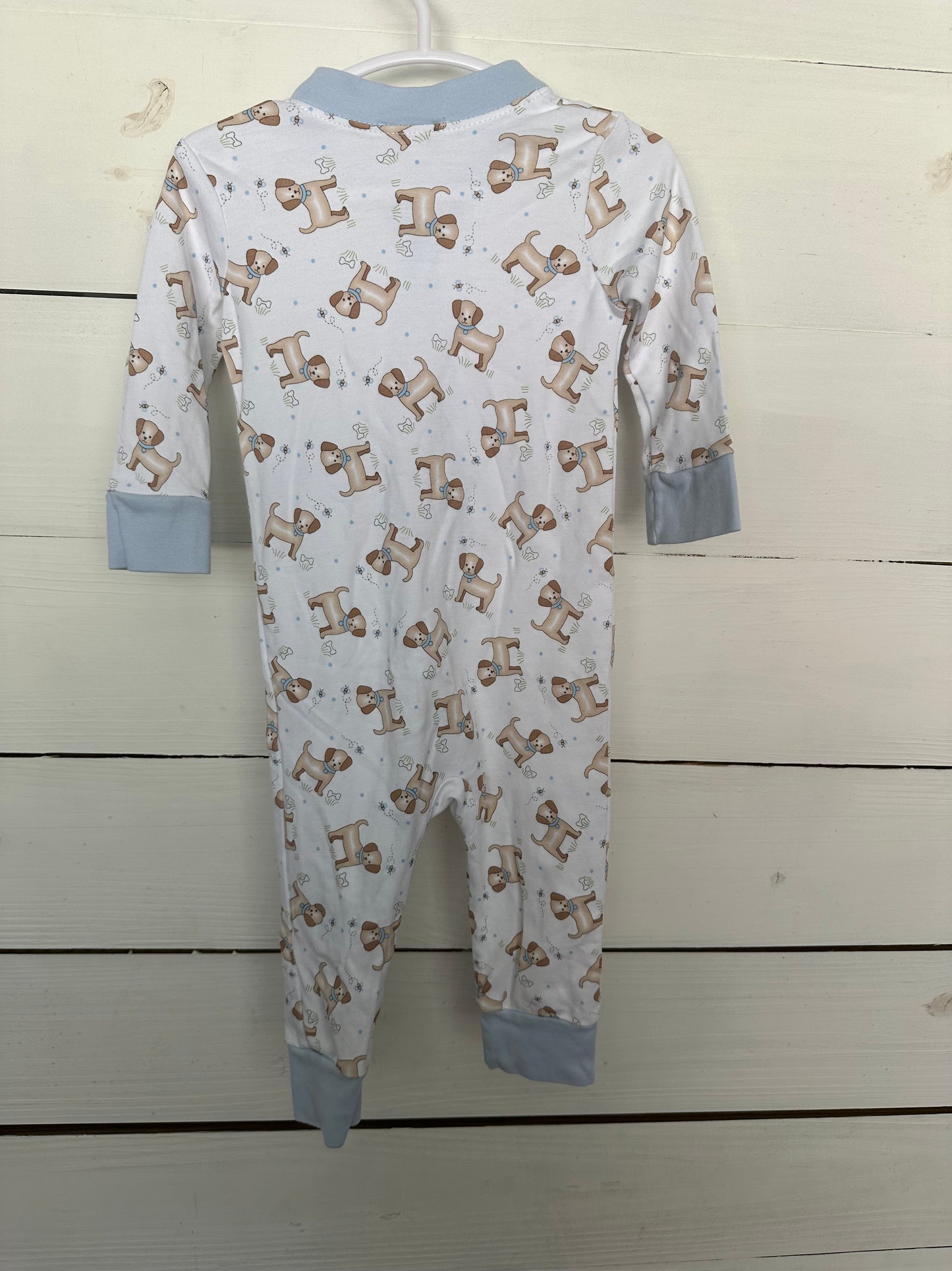 18M - Magnoila Baby Puppy Dog Zip Up Romper/Pajmas