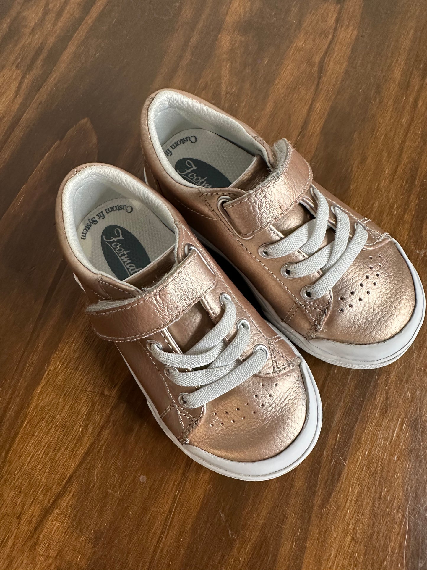 6 - Footmates - Gold Sneakers