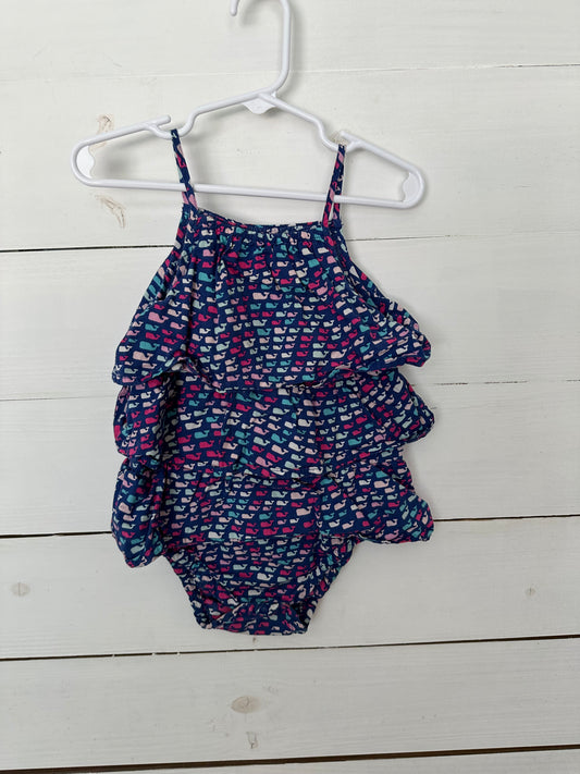 12M - Vineyard Vines w/ Target Bubble - Blue/Purple with whales