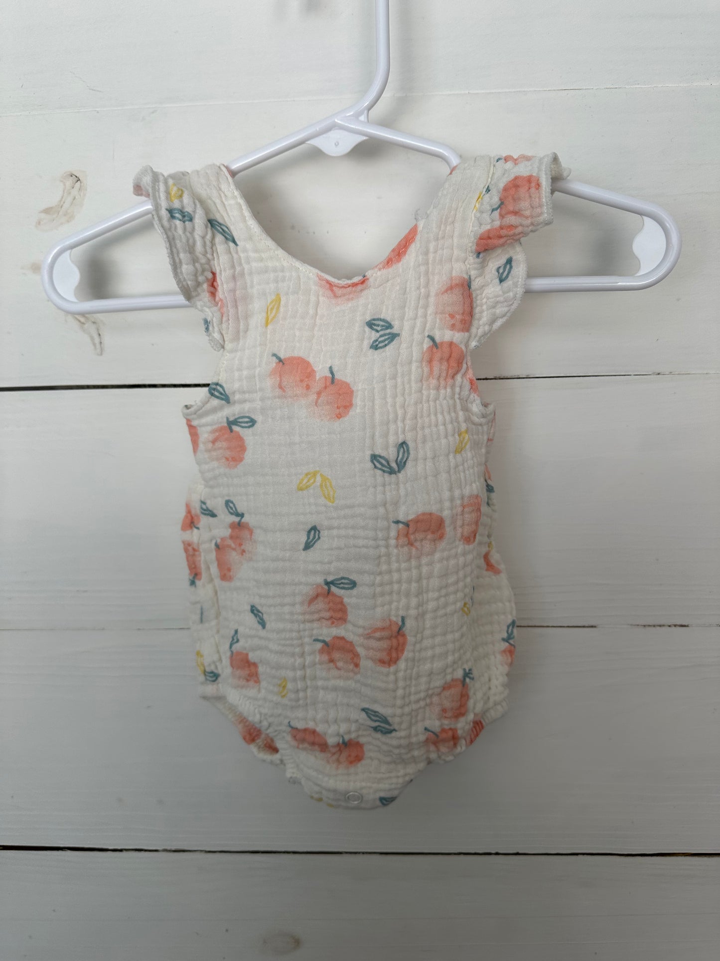 NB - Starting Out Muslin Peaches Bubble
