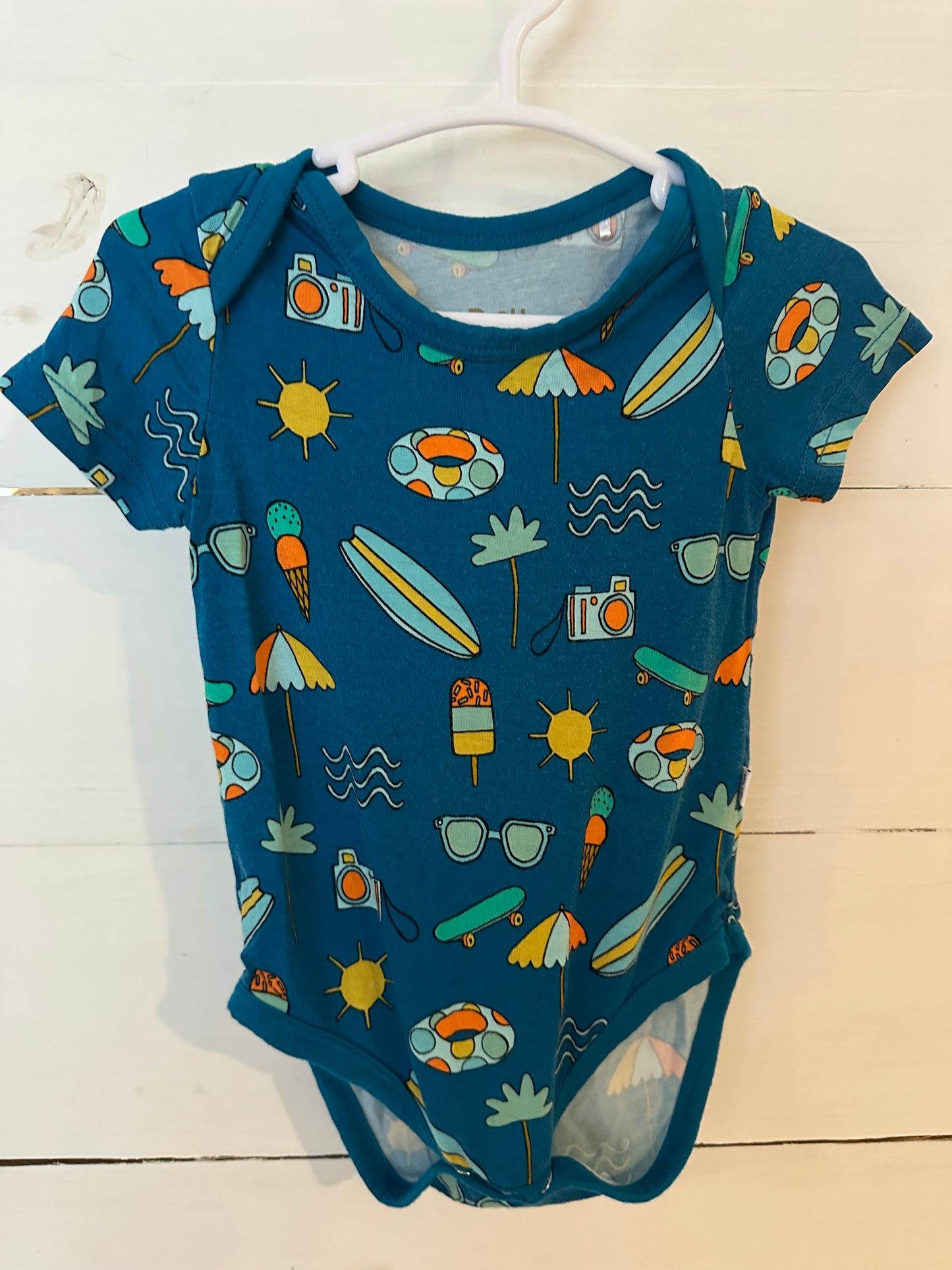 6-12M - Play by Little Sleepies Beach Onesie