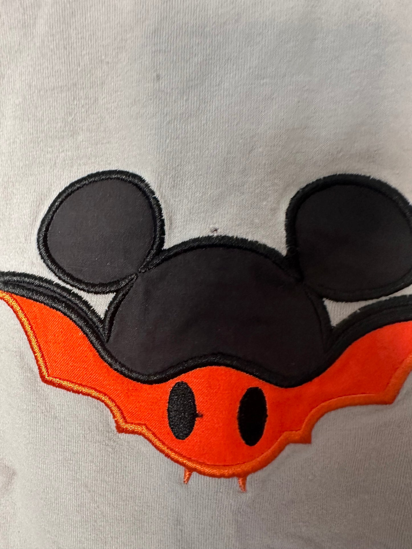 4T - MK Clothing Designs - Mickey Mouse Bat Tshirt and Matching Shorty Shorts