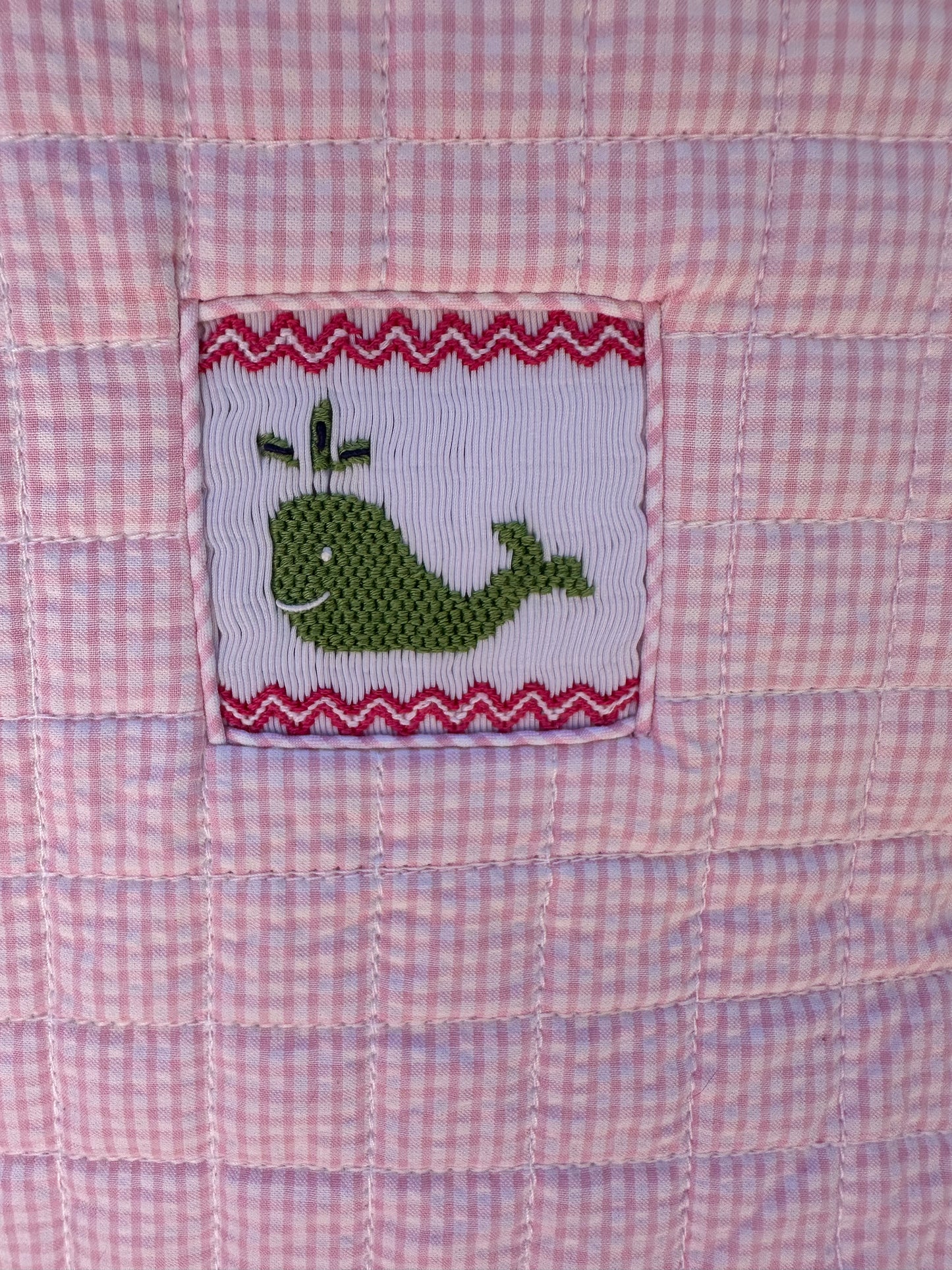 Little English Quilted Luggage - Whale