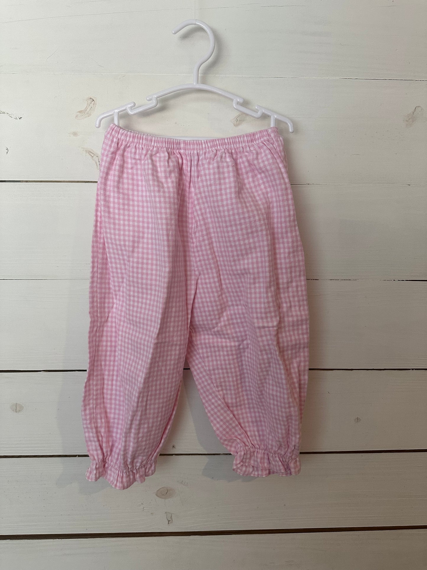 24M - Southern Sunshine Kids - Valentines Day LOVE smocked 2 Piece Outfit - Bishop top with Matching Pants