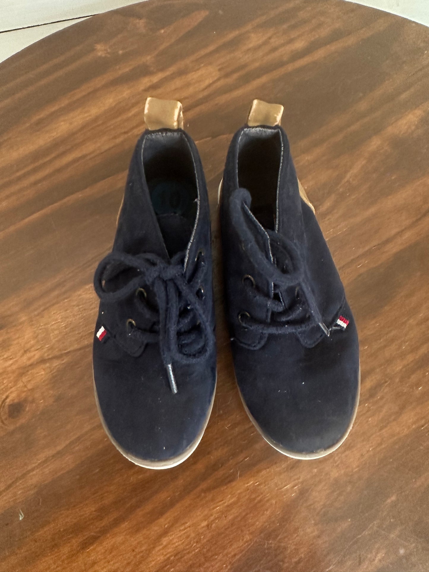 10 - Tommy Hilfiger Blue Suede Shoes -
