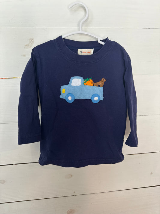 24M - Baby Luigi Truck, Pup, & Pumpkin Shirt