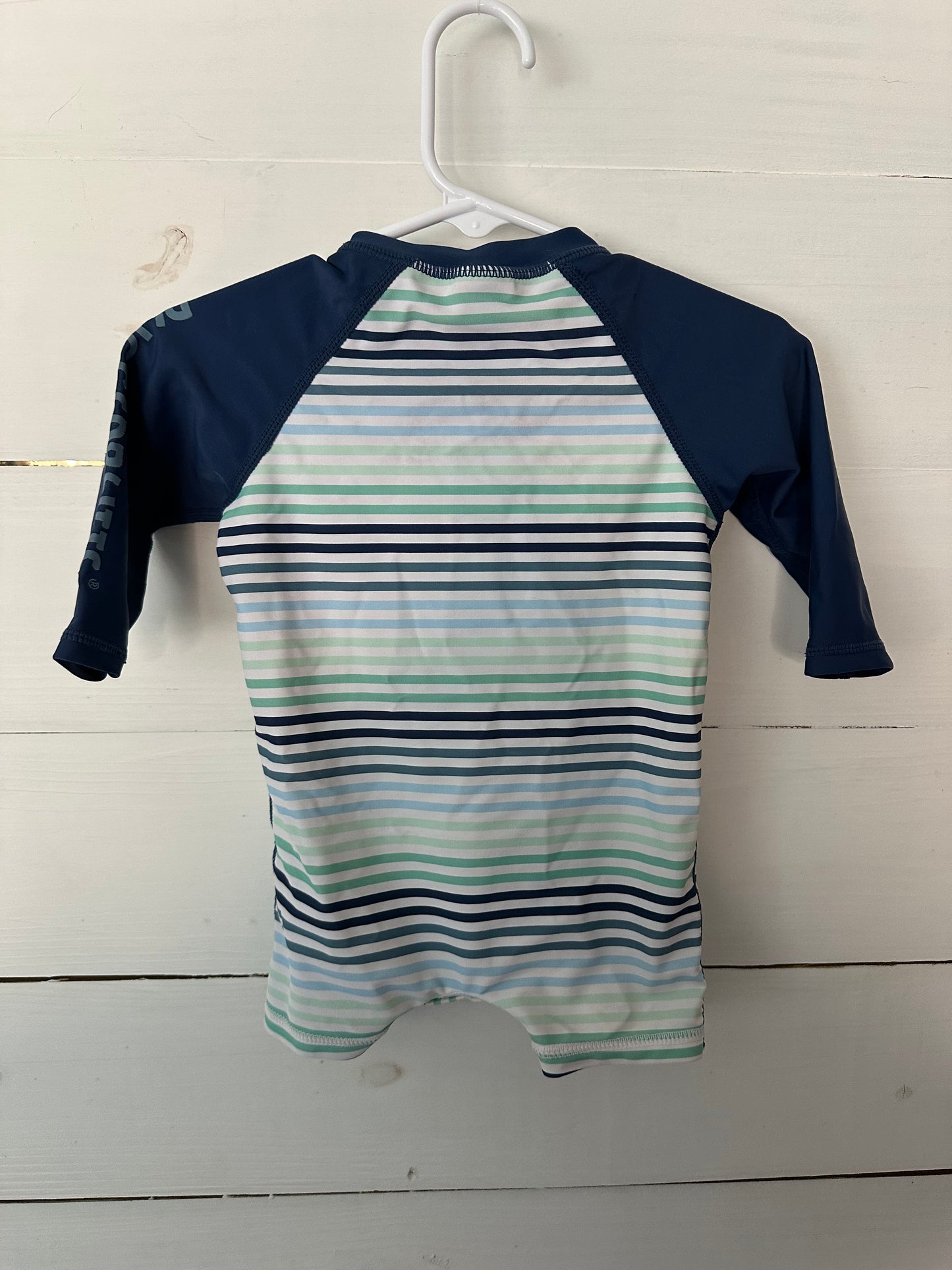 6/12M - Rugged Butts Zip Up Boys Swim Suit