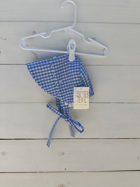 TBBC Barringer Bonnet - Park City Periwinkle Check