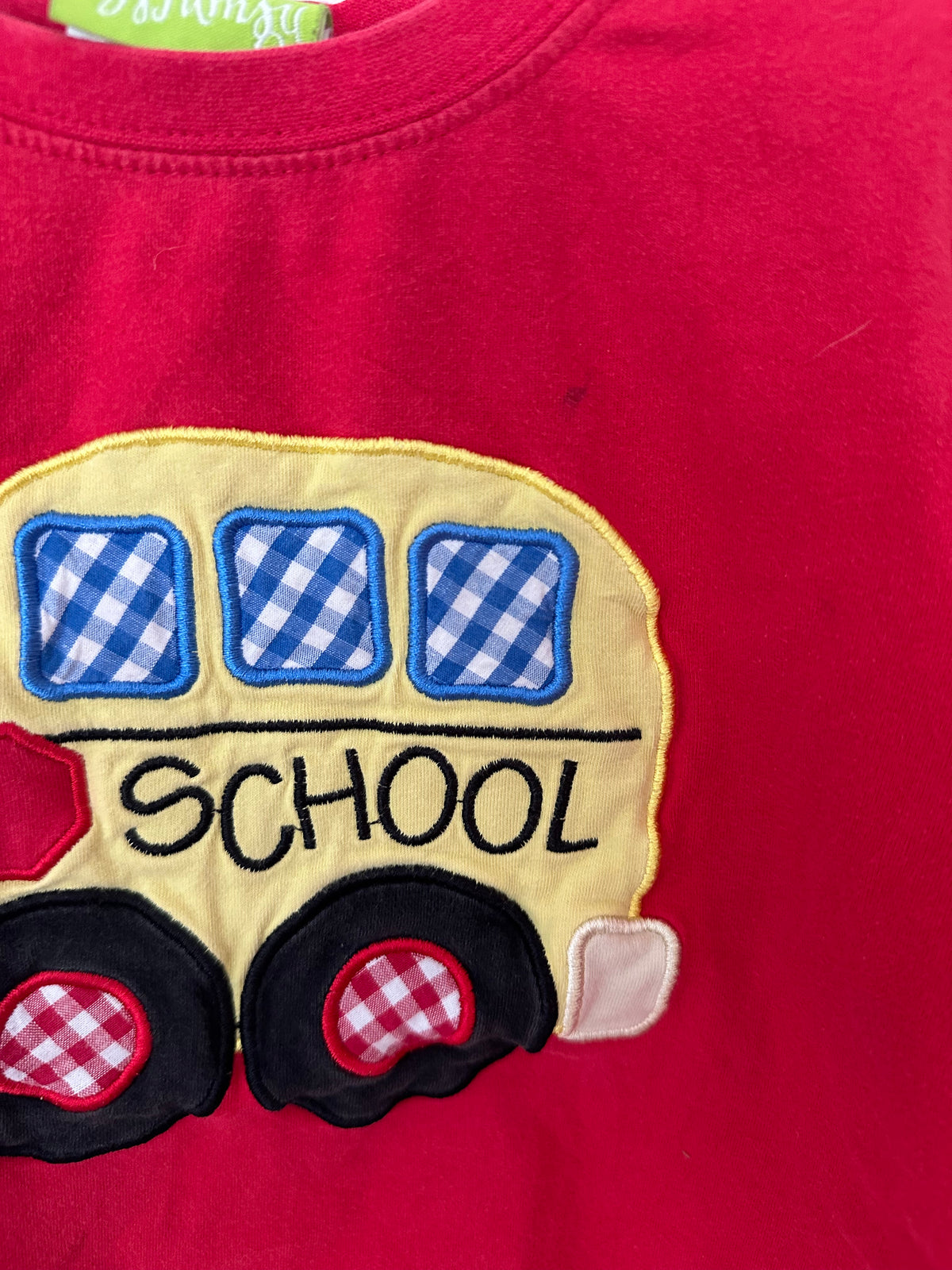 4T- Classic Whimsy School Bus Shirt