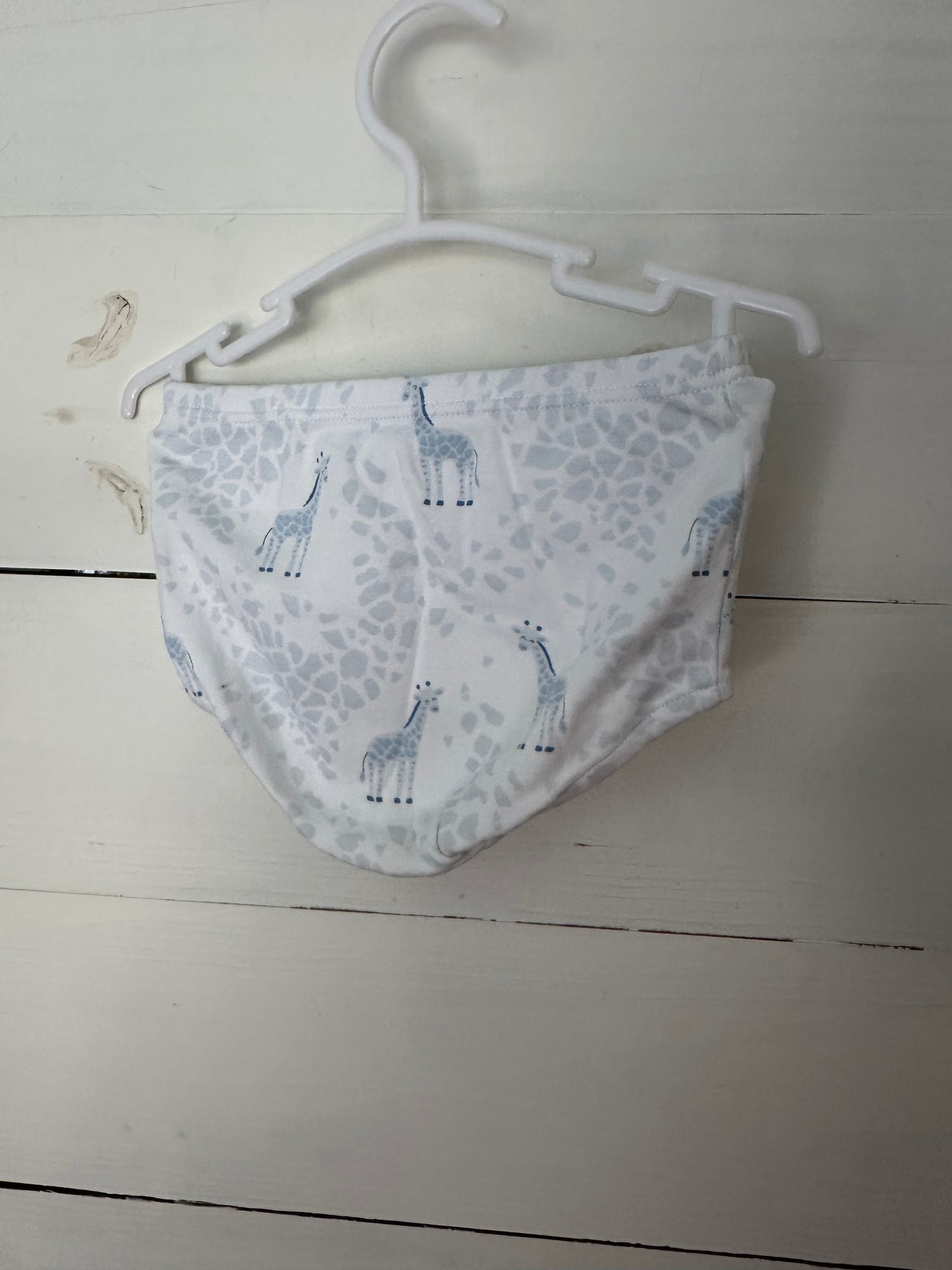 18-24M - Nellapima Baby Blue Giraffe Diaper Set