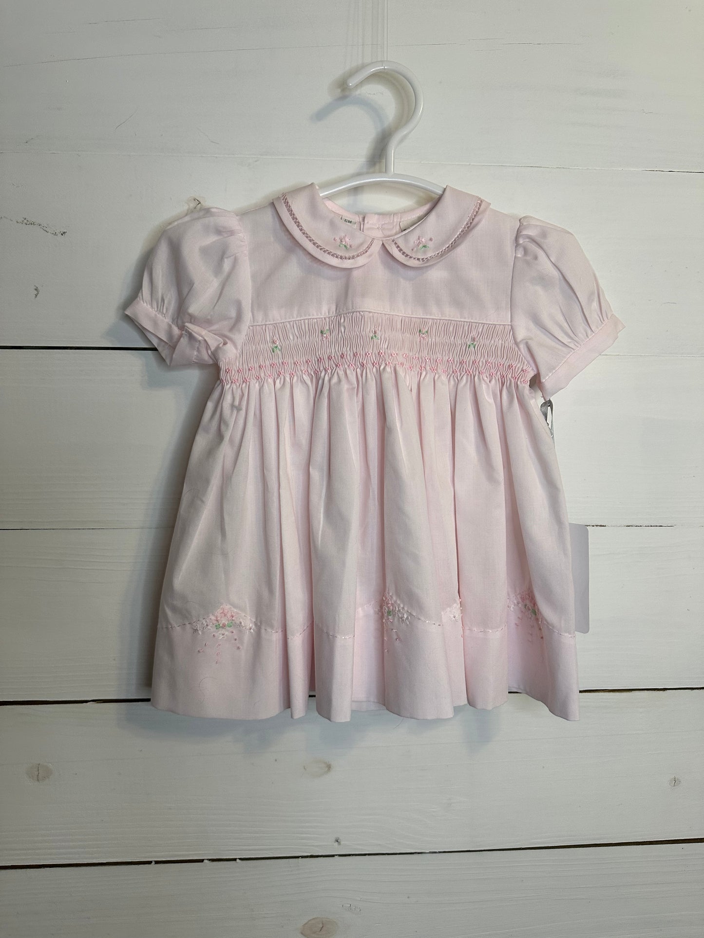 6M - Feltman Brothers Smocked Pink Dress NWT