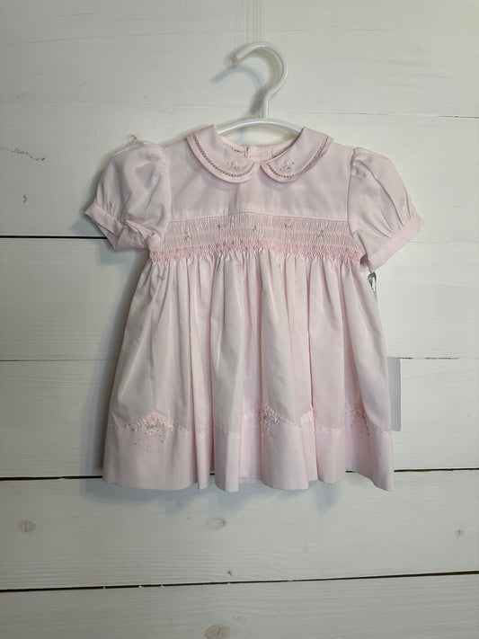 6M - Feltman Brothers Smocked Pink Dress NWT